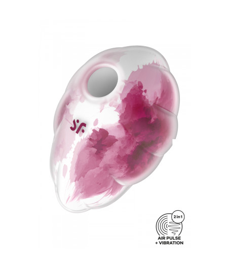 Stimulateur sans contact et vibrant Cloud Dancer - satisfyer