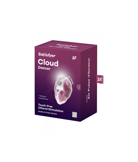 Stimulateur sans contact et vibrant Cloud Dancer - satisfyer