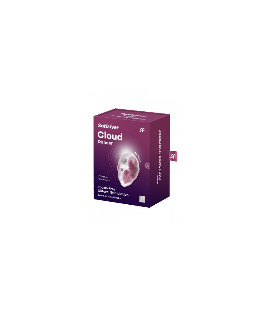 Stimulateur sans contact et vibrant Cloud Dancer - satisfyer