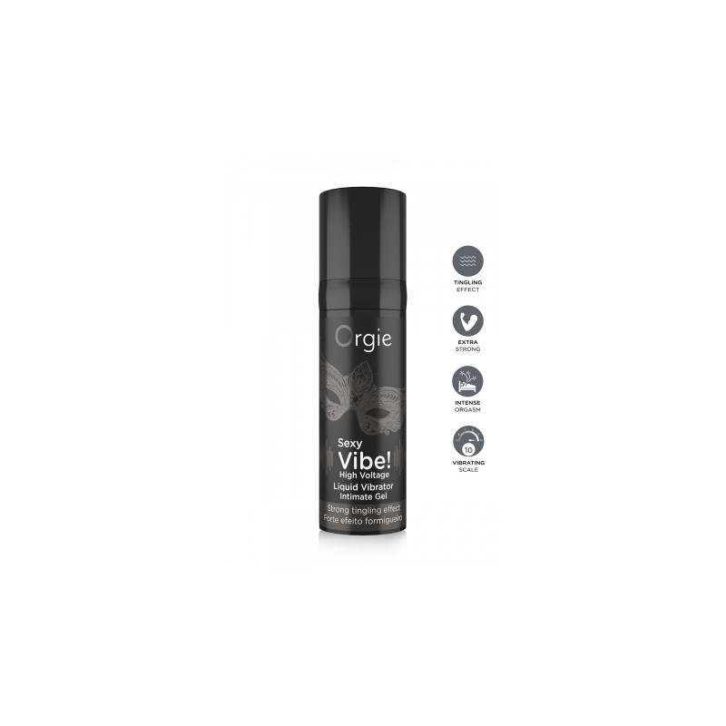 Gel d'excitation Sexy Vibe High Voltage Liquid Vibrator