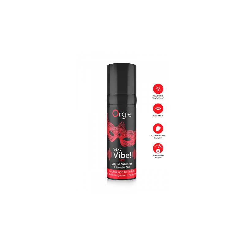 Gel d'excitation Sexy Vibe Hot Liquid Vibrator