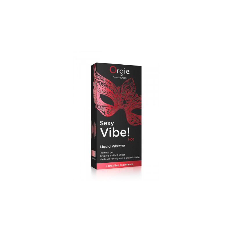 Gel d'excitation Sexy Vibe Hot Liquid Vibrator