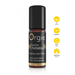 Brillant Ã  lÃ¨vres excitant Electric Fellatio