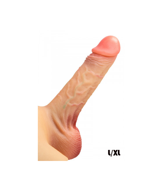 Culotte avec gode réaliste plein