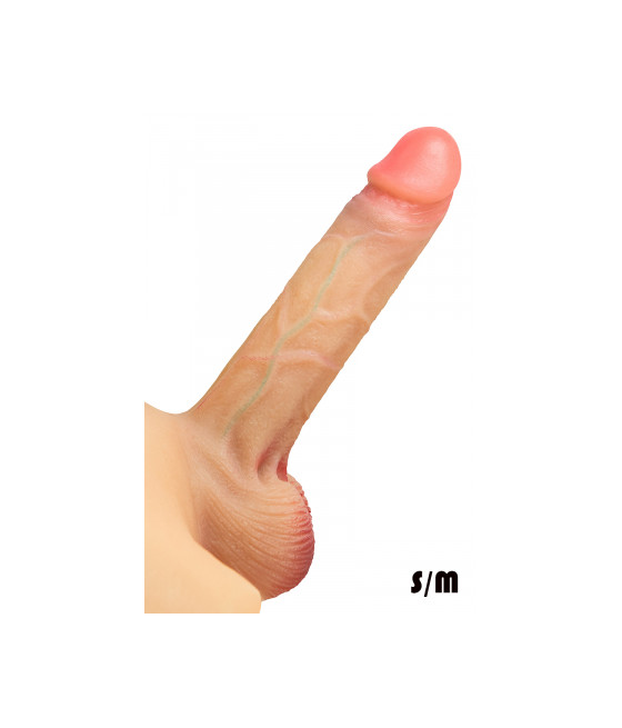 Culotte avec gode réaliste creux