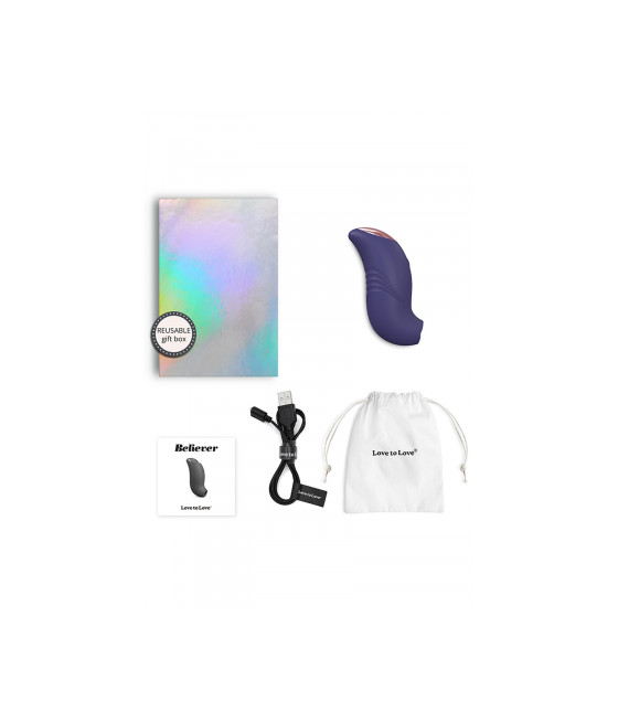 Stimulateur clitoridien Believer violet - Love to Love