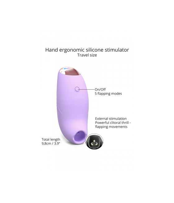 Stimulateur clitoridien Believer mauve - Love to Love