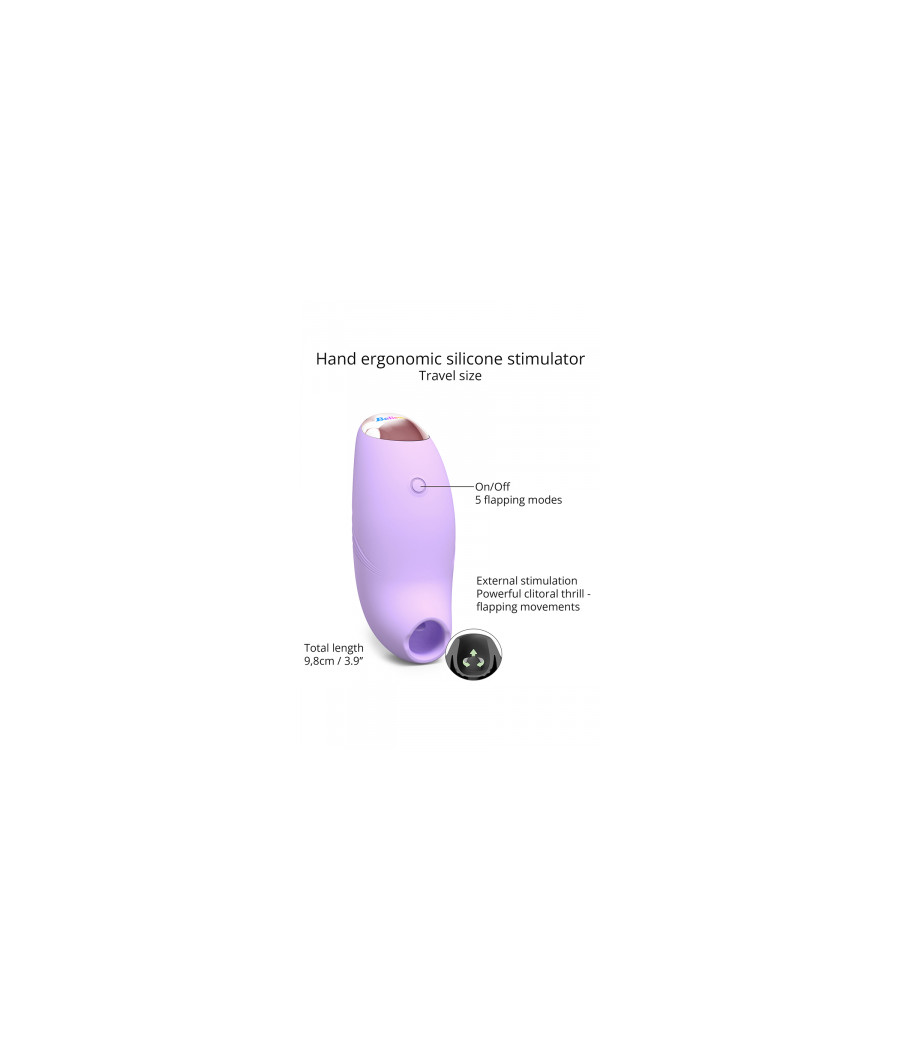 Stimulateur clitoridien Believer mauve - Love to Love