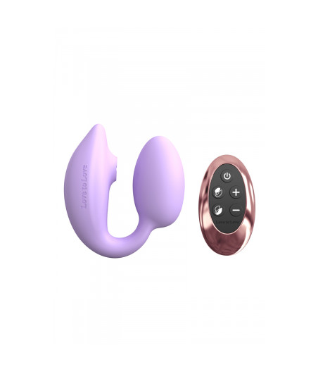 Double stimulateur Wonderlover mauve - Love to Love