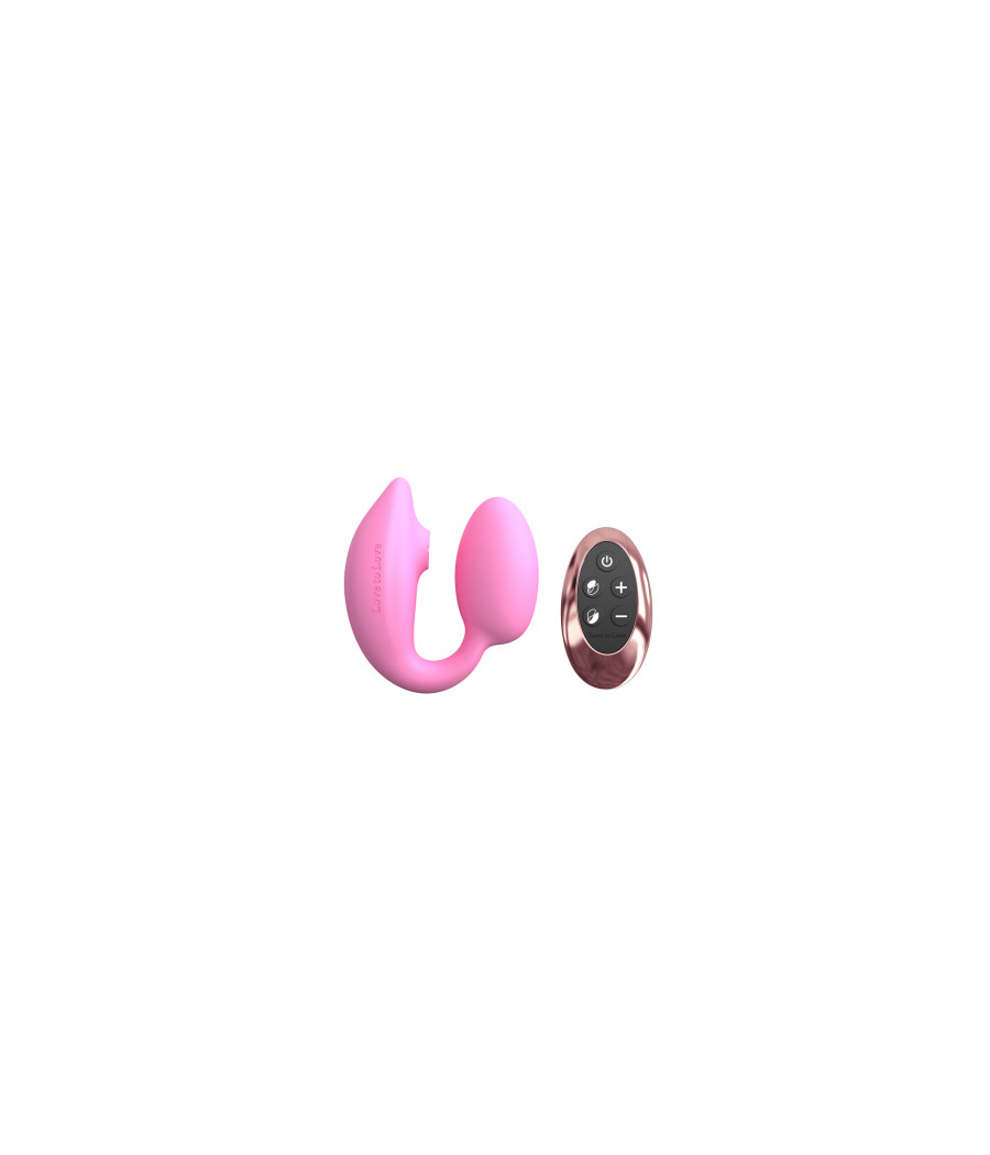 Double stimulateur Wonderlover rose - Love to Love Double stimulateur Wonderlover rose - Love to Love