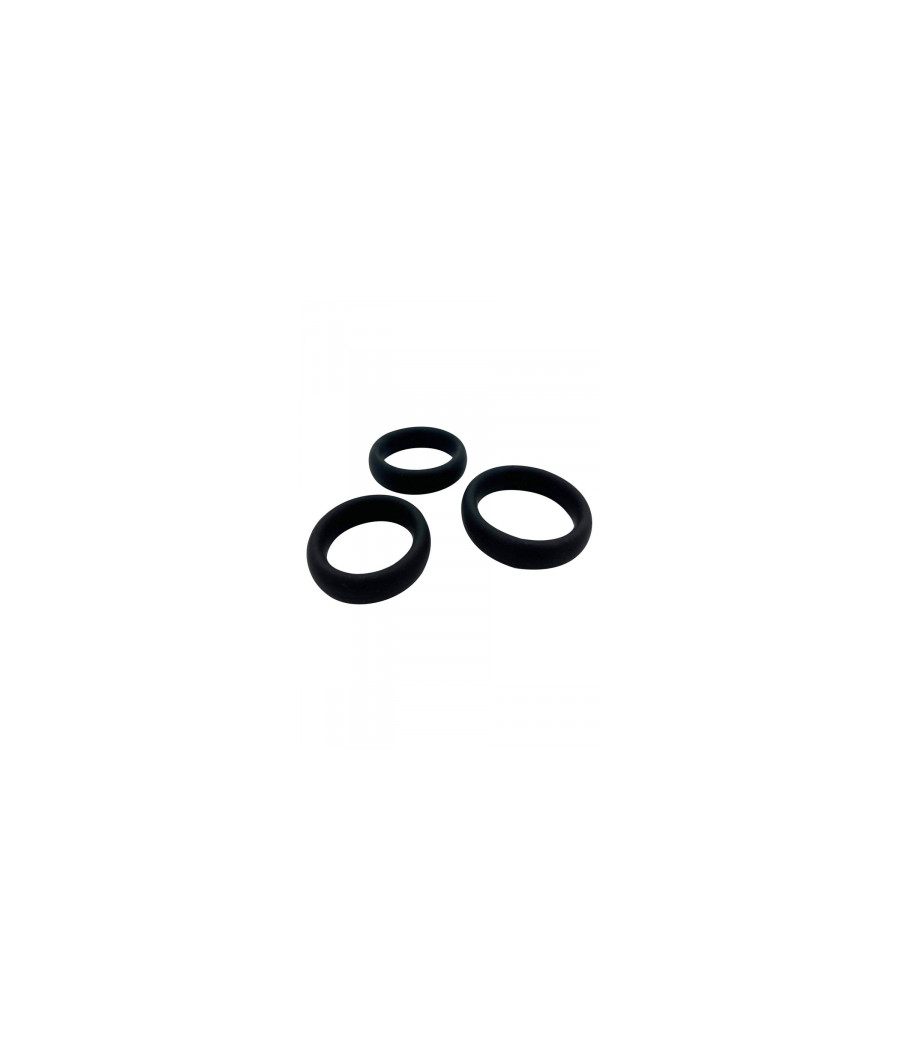 Kit 3 cockrings Sensual Pleasure Rings - Alive Kit 3 cockrings Sensual Pleasure Rings - Alive