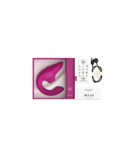 Double stimulateur Womanizer Blend Fuchsia