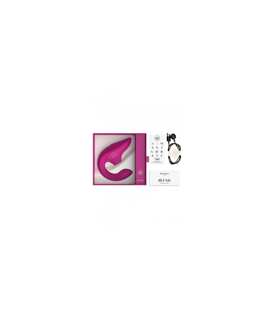 Double stimulateur Womanizer Blend Fuchsia