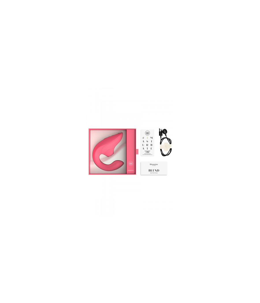 Double stimulateur Womanizer Blend rose éclatant