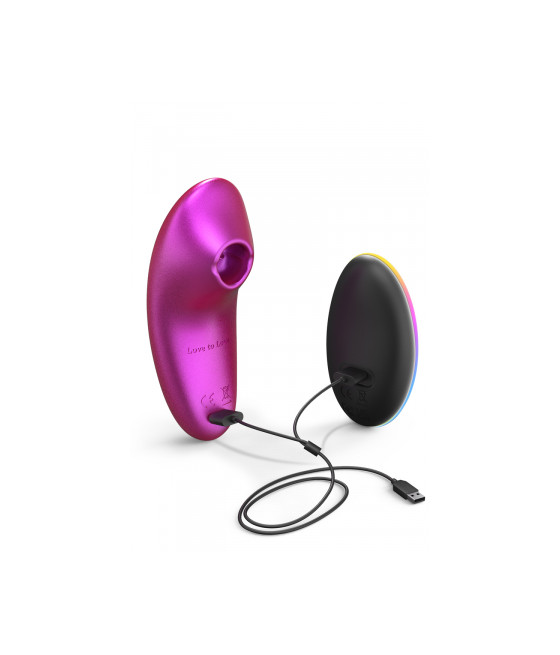 Masseur clitoridien télécommandé Dreamer Iridescent Berry - Love to Love