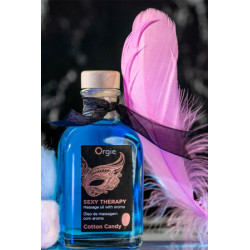 Huile de massage embrassable Sexy Therapy barbe Ã  papa