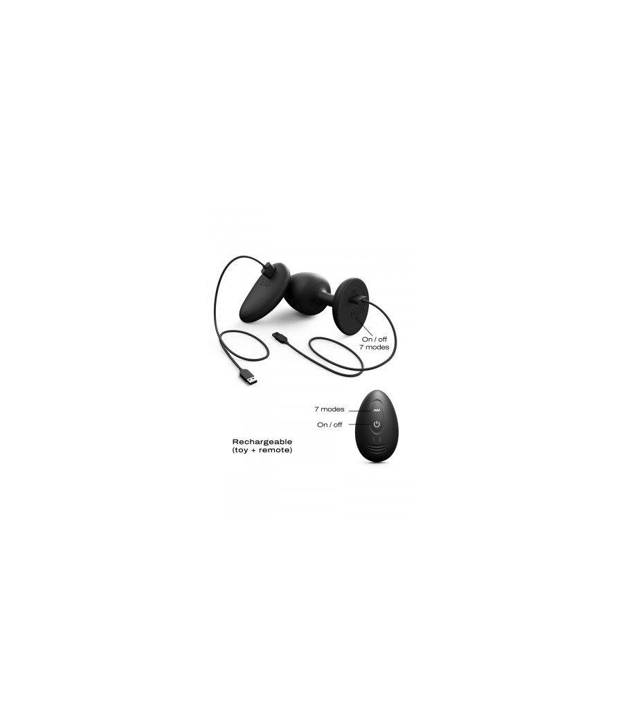 Plug anal vibrant télécommandé Geisha Plug Infinite L - Dorcel