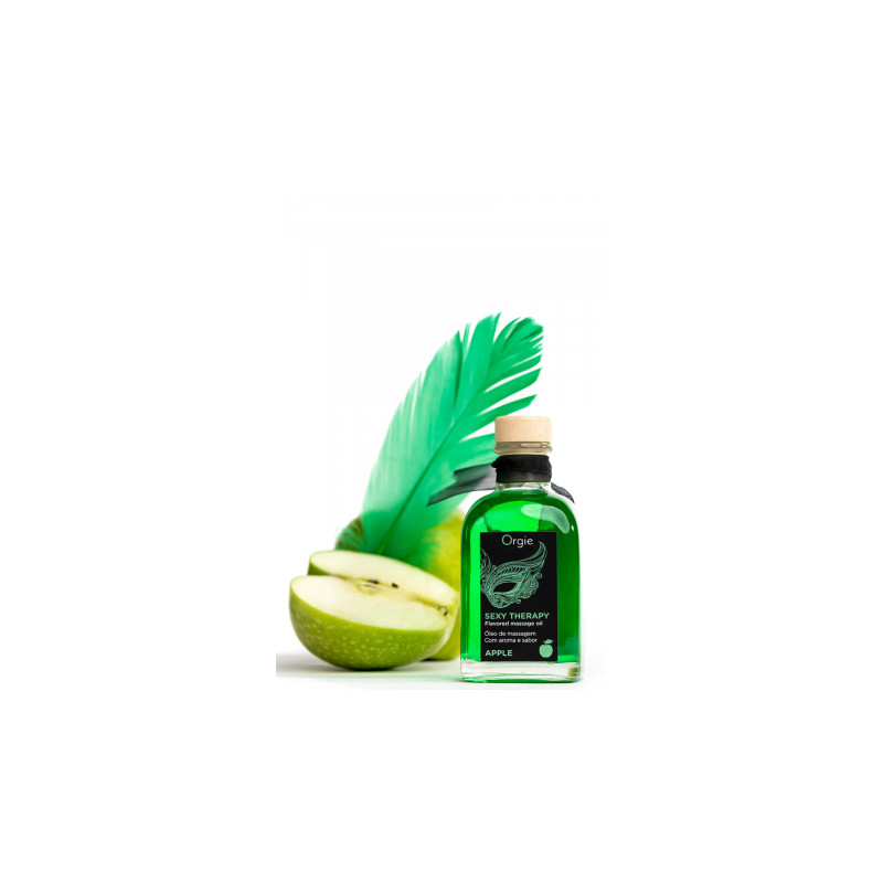 Huile de massage embrassable Sexy Therapy Pomme