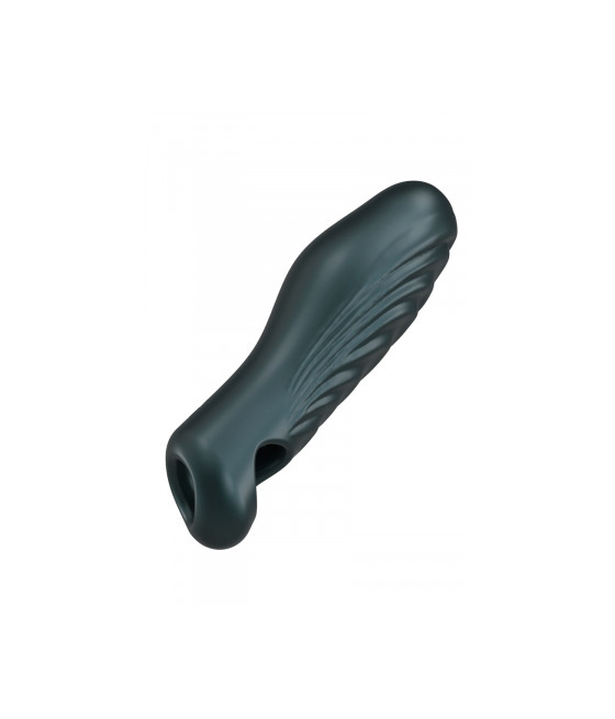 Gaine de pénis 3 en 1 Ryzer Pine Grey - Man Wan