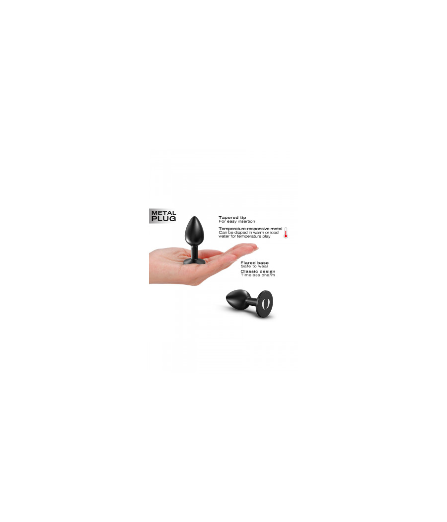 Plug anal en métal Onix Plug S - Dorcel