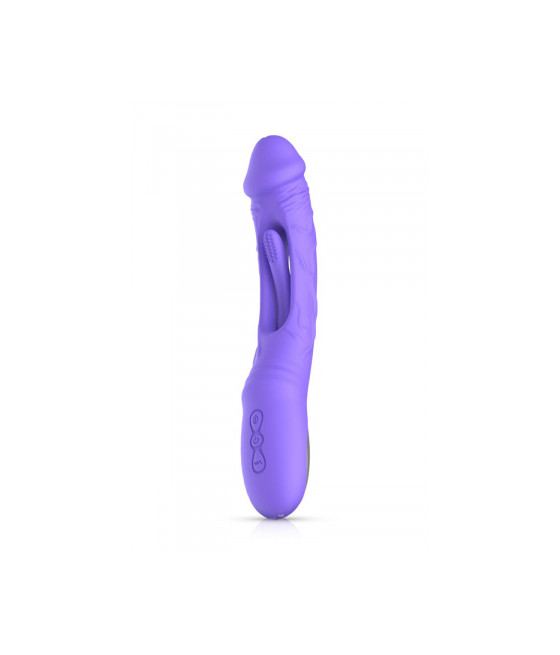Vibro avec stimulateur de point G Flax - Good Vibes Only