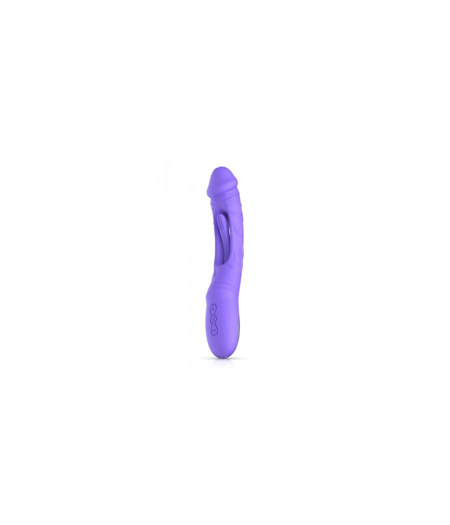 Vibro avec stimulateur de point G Flax - Good Vibes Only