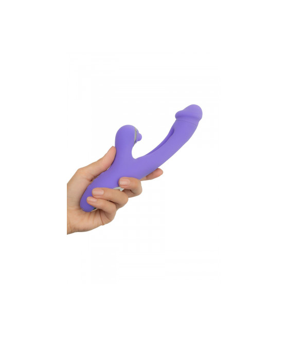 Vibro Rabbit avec Stimulateur de Point G Tess - Good Vibes Only
