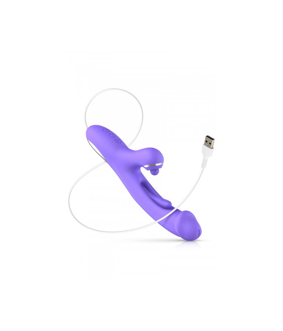 Vibro Rabbit avec Stimulateur de Point G Tess - Good Vibes Only
