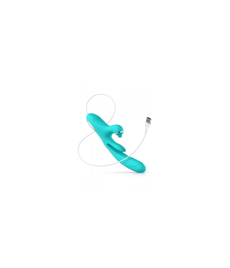 Vibro rabbit va-et-vient + tapping Point G Lisa - Good Vibes Only