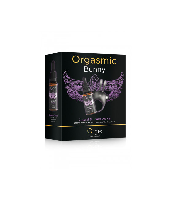 Kit de stimulation clitoridienne Orgasmic Bunny - Orgie