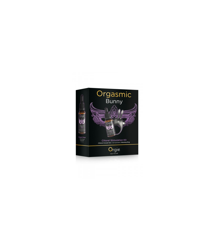 Kit de stimulation clitoridienne Orgasmic Bunny - Orgie Kit de stimulation clitoridienne Orgasmic Bunny - Orgie
