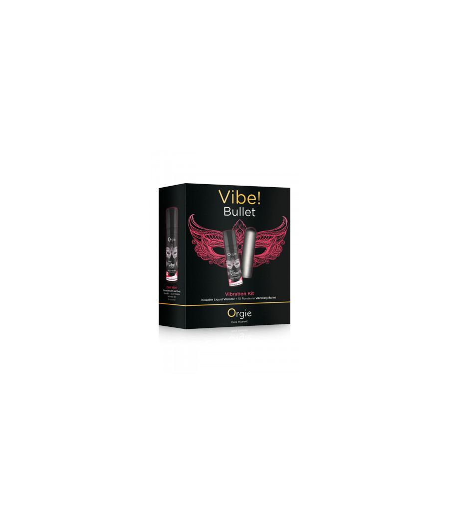 Kit plaisir Vibe! Bullet - Orgie Kit plaisir Vibe! Bullet - Orgie