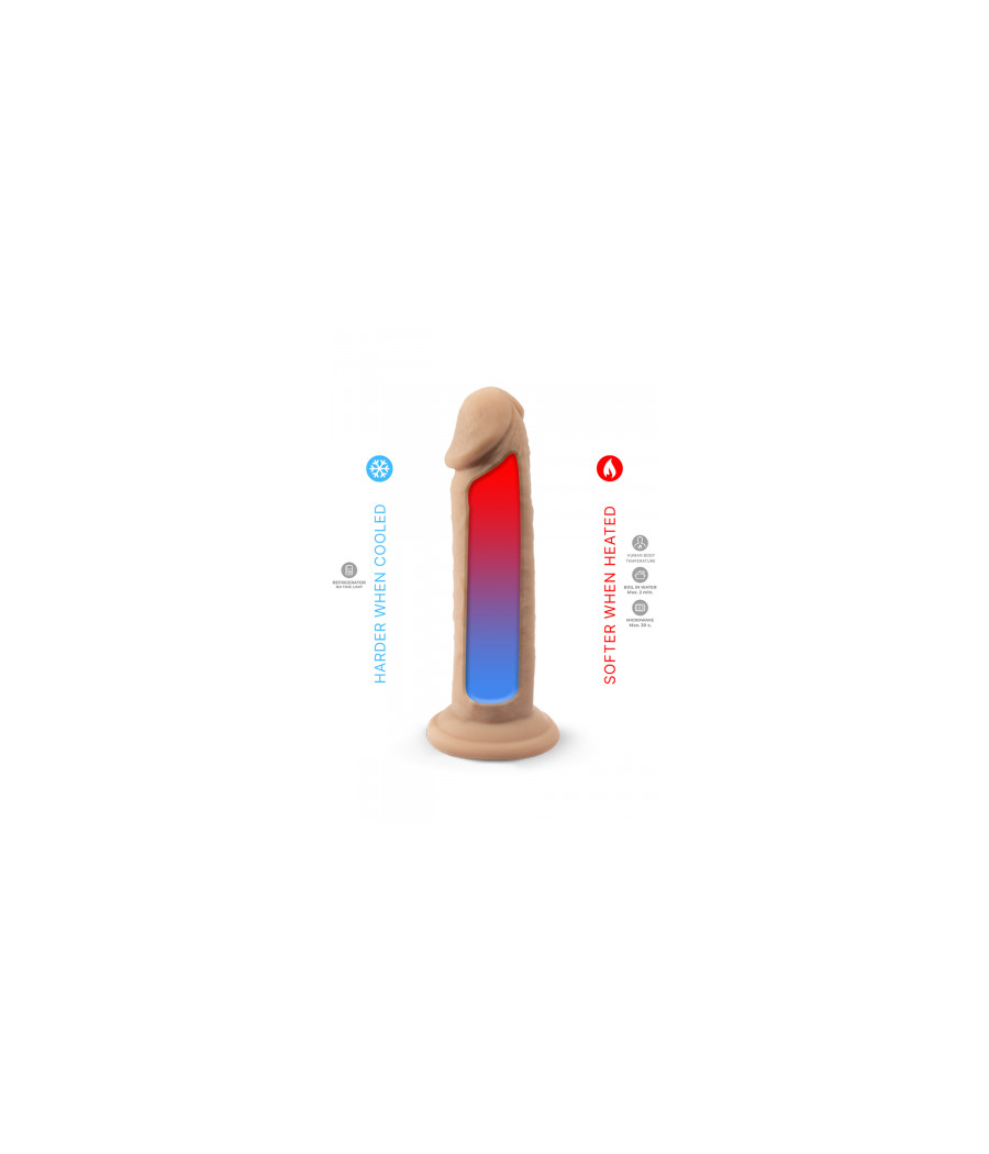 Gode Real Skin Model 2 flesh 15,4 cm - SilexD