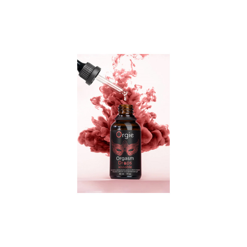 Gel d'excitation du Clitoris Orgasm Drops Kissable