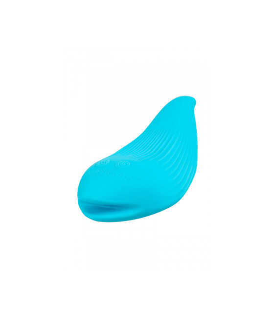 Mini vibro rechargeable DelightfulWave bleu - FairyGasm