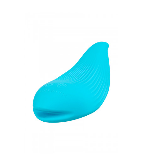 Mini vibro rechargeable DelightfulWave bleu - FairyGasm