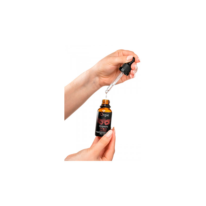 Gel d'excitation du Clitoris Orgasm Drops Kissable