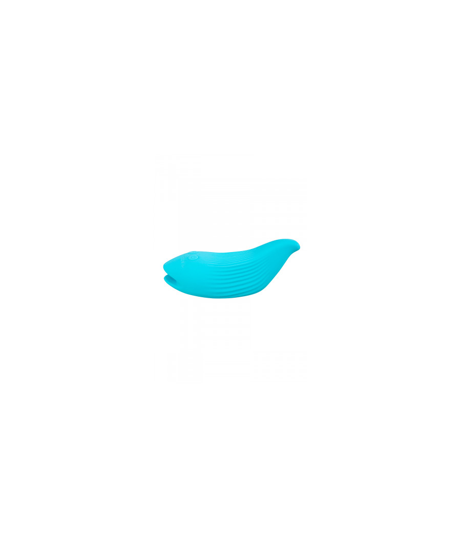 Mini vibro rechargeable DelightfulWave bleu - FairyGasm