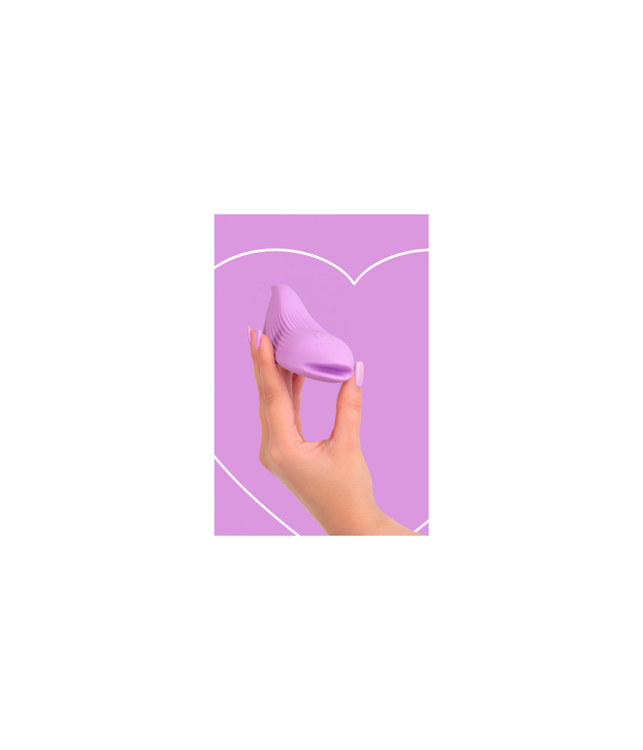 Mini vibro rechargeable DelightfulWave violet - FairyGasm