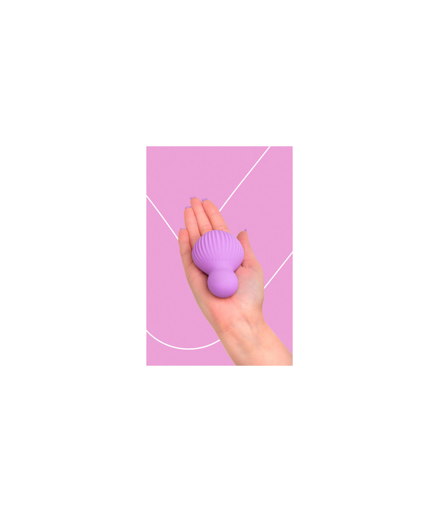 Mini vibro rechargeable EnchantedDesire violet - FairyGasm