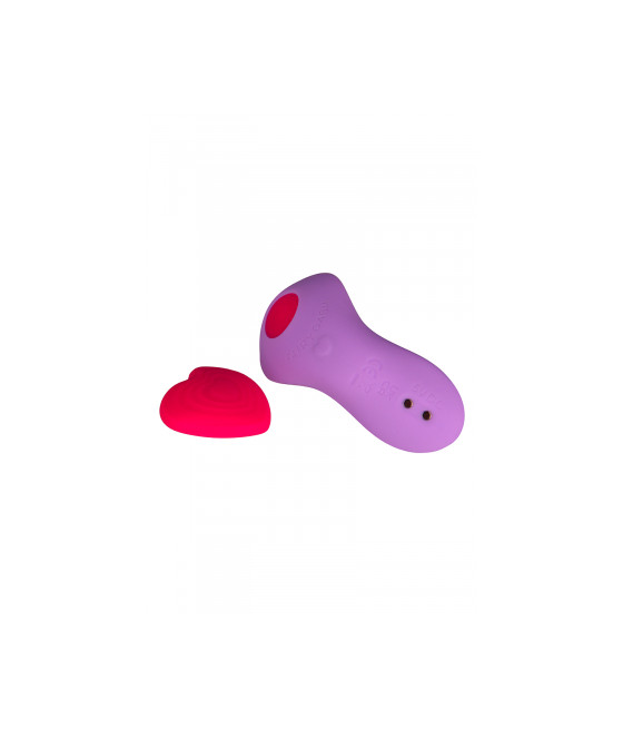 Stimulateur télécommandé de culotte HeartGem violet - FairyGasm