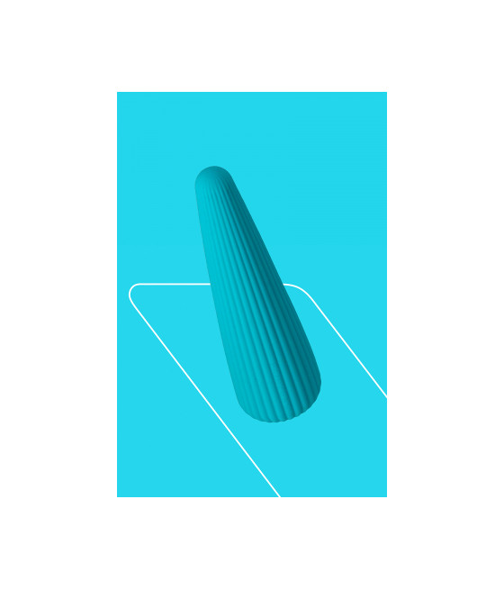 Vibro rechargeable IcyCone bleu - FairyGasm