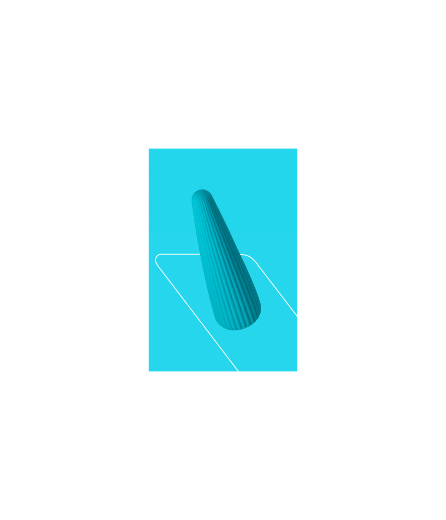 Vibro rechargeable IcyCone bleu - FairyGasm