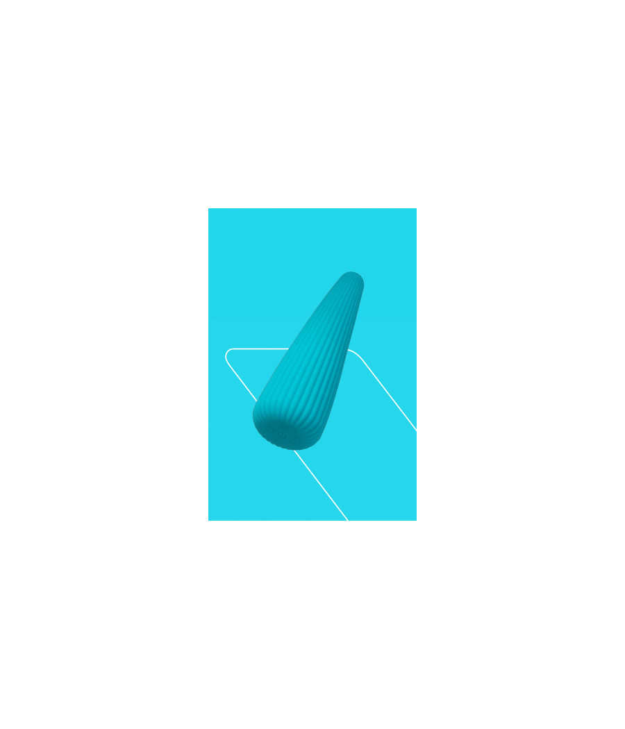 Vibro rechargeable IcyCone bleu - FairyGasm