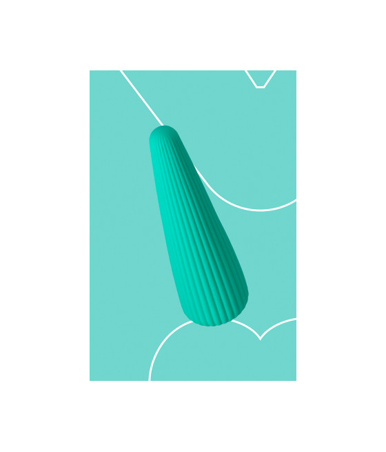 Vibro rechargeable IcyCone vert - FairyGasm