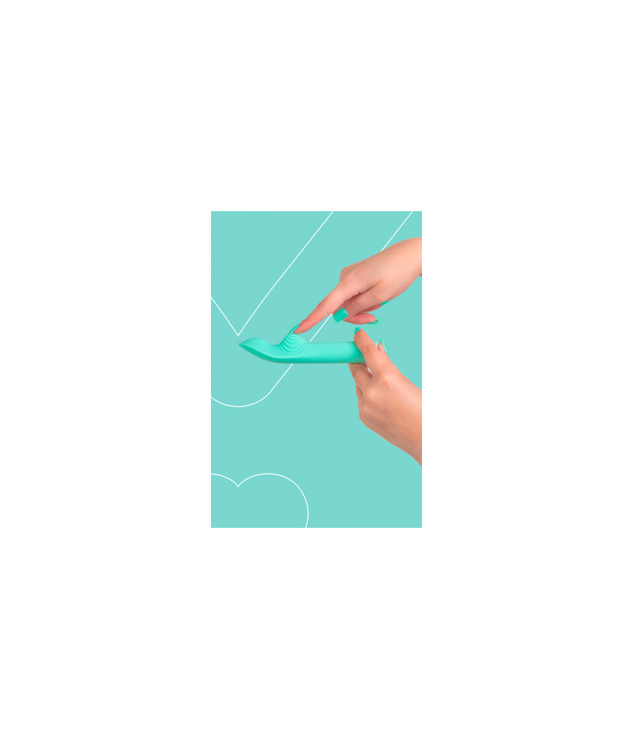 Vibro rechargeable LunaCharm vert - FairyGasm