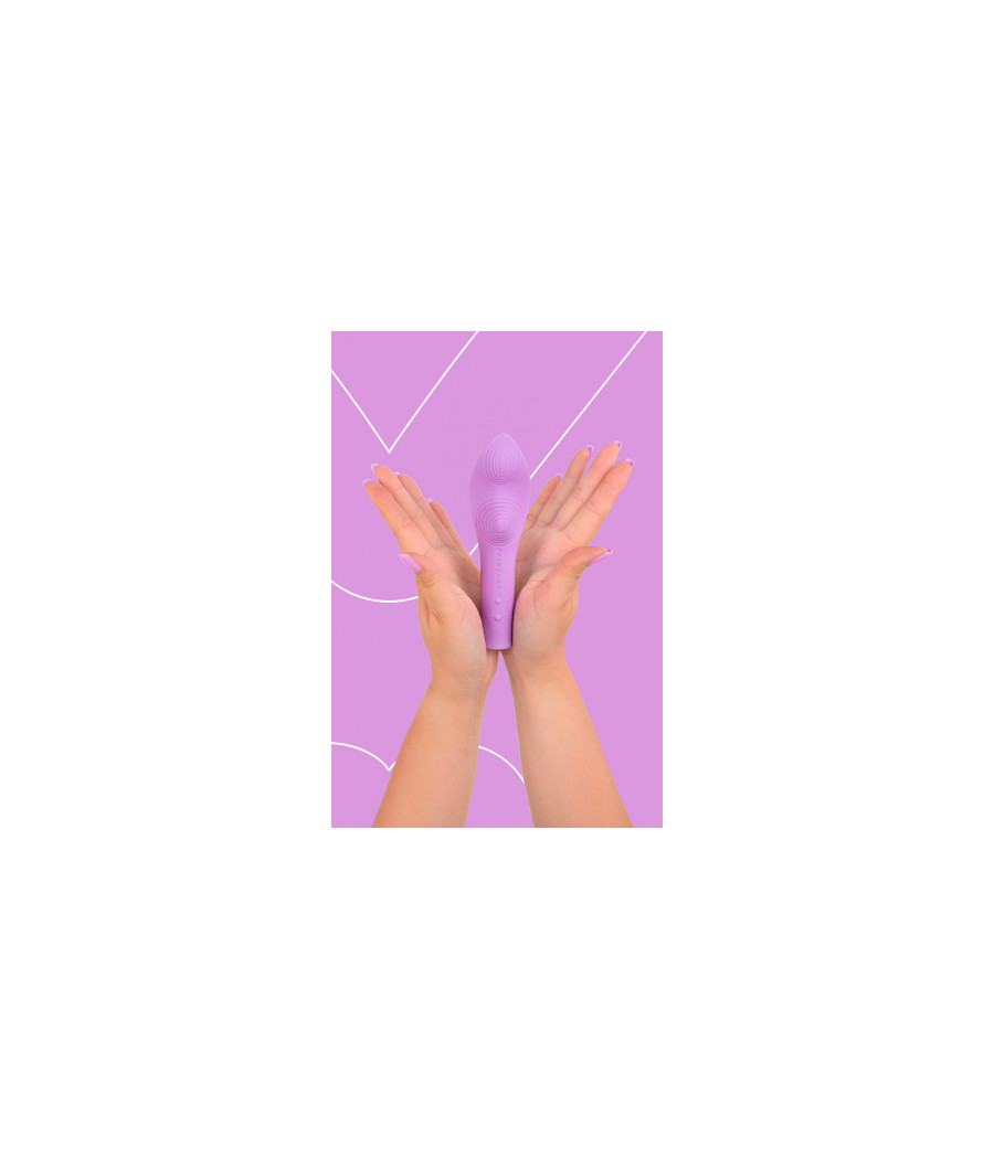 Vibro rechargeable LunaCharm violet - FairyGasm