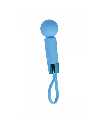 Mini vibro rechargeable Pearlstasy bleu - FairyGasm