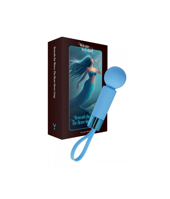 Mini vibro rechargeable Pearlstasy bleu - FairyGasm