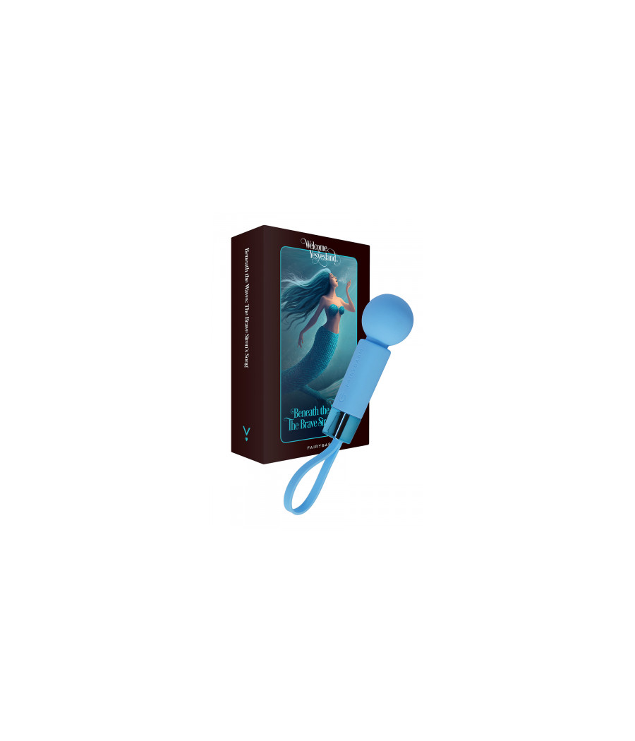Mini vibro rechargeable Pearlstasy bleu - FairyGasm